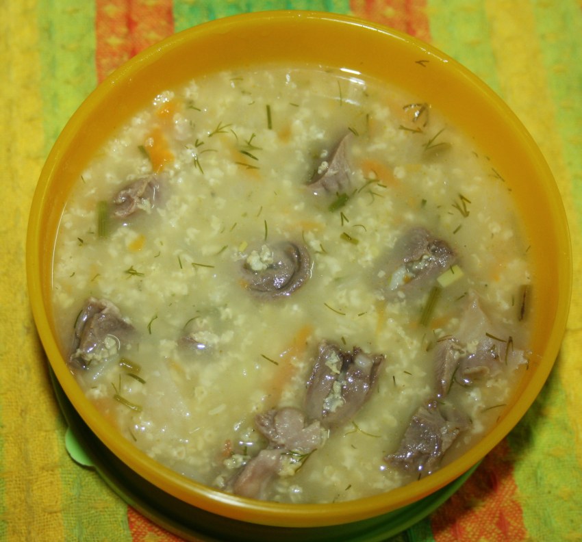 Кулеш куриный с рисом