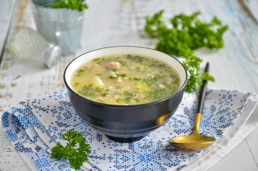 Суп полевка (из сушеных грибов)
