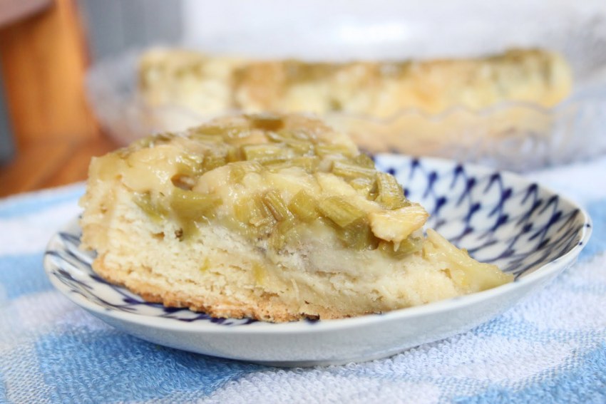 Банановый пирог с яблоками