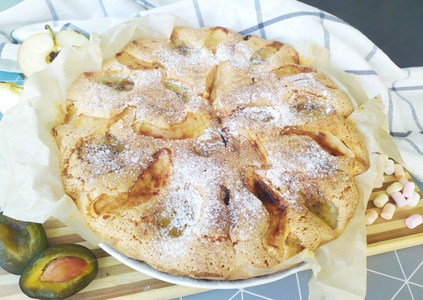 Шарлотка из бананов