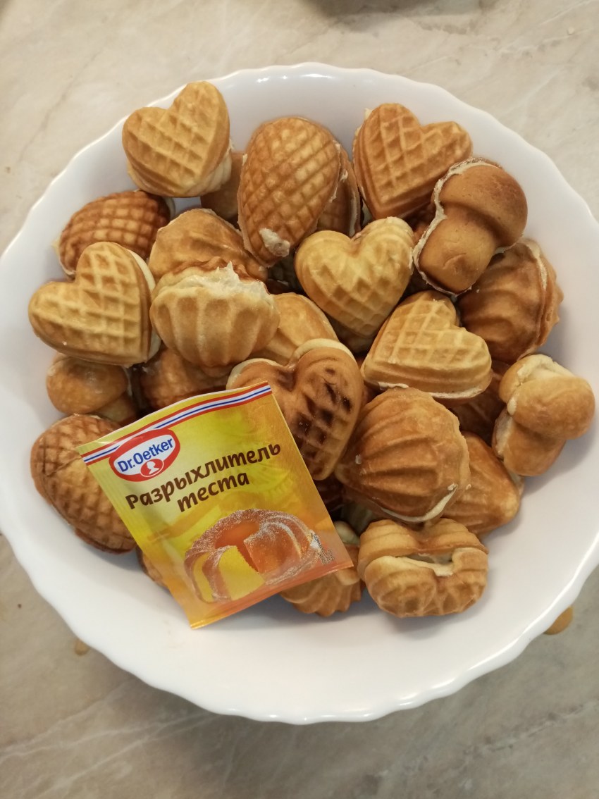 Орешки со сгущенкой классический