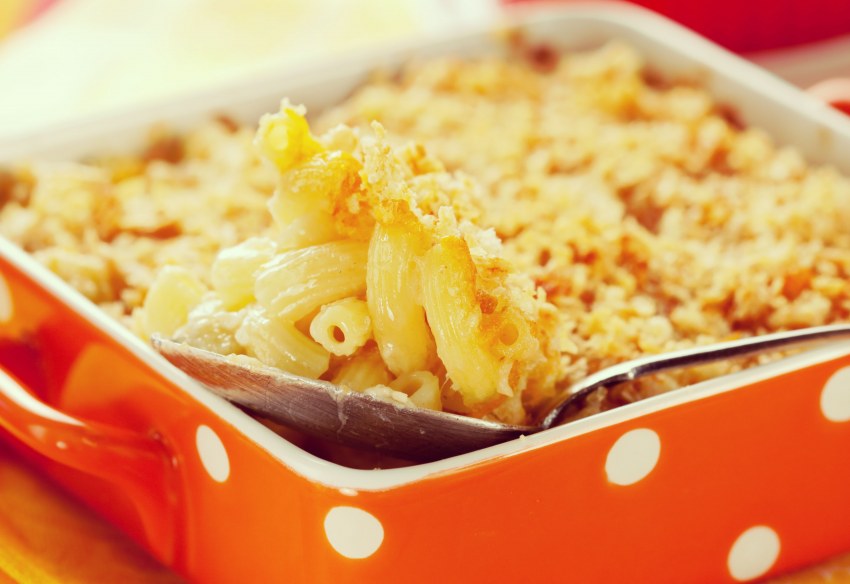Пирог из макарон и фарша