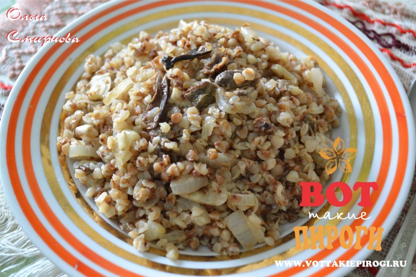Гарниры из круп