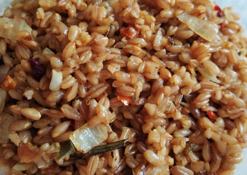 Гречка вареная с маслом