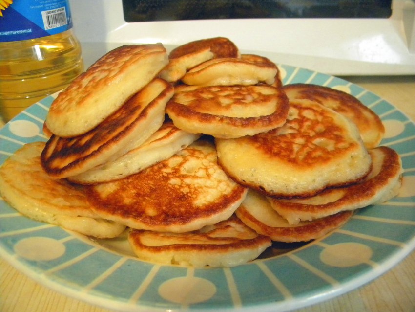 Морковные оладьи на кефире
