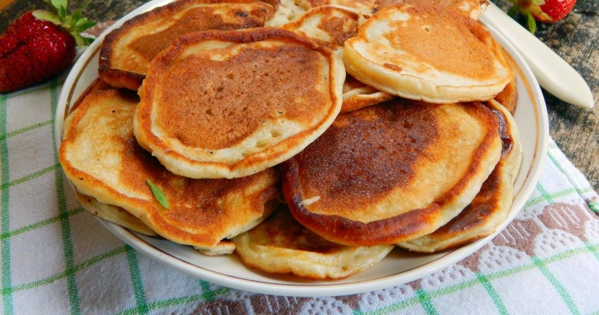 Оладьи мучные