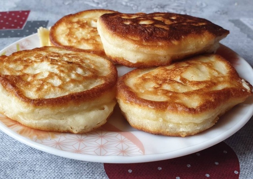 Оладьи из яблок
