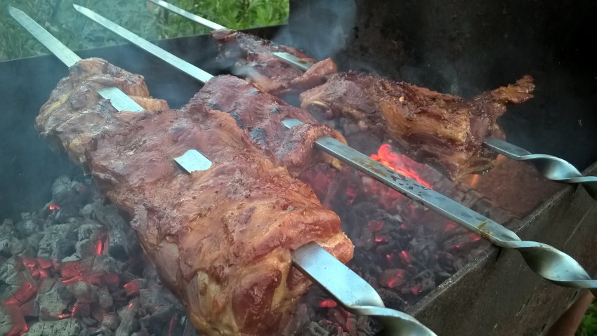Barbecued Pork Ribs