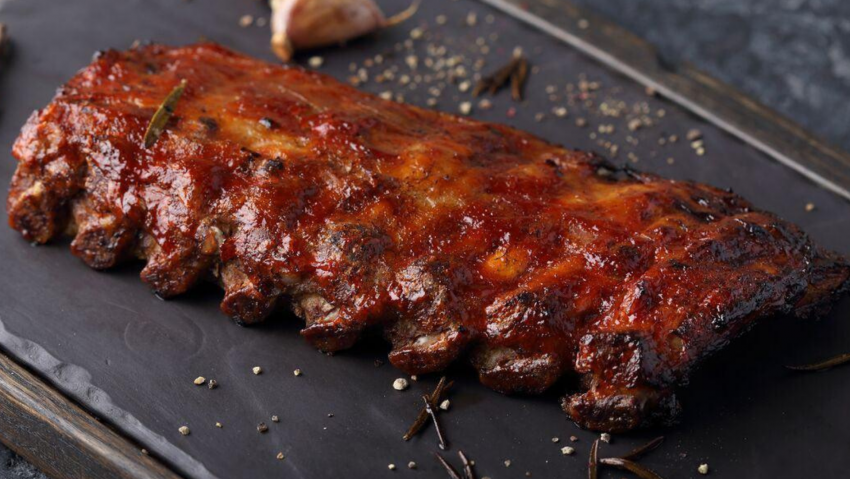Свиные ребрышки BBQ