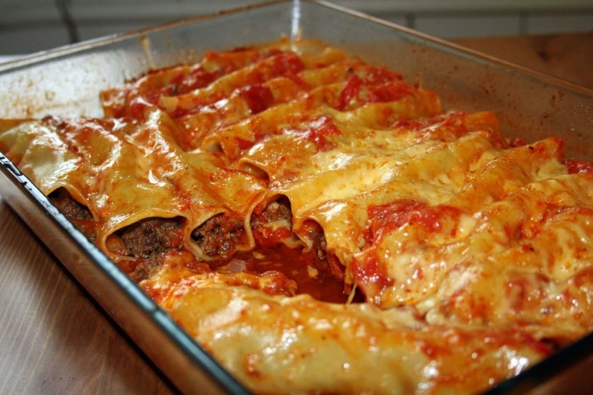 Лазанья каннеллони