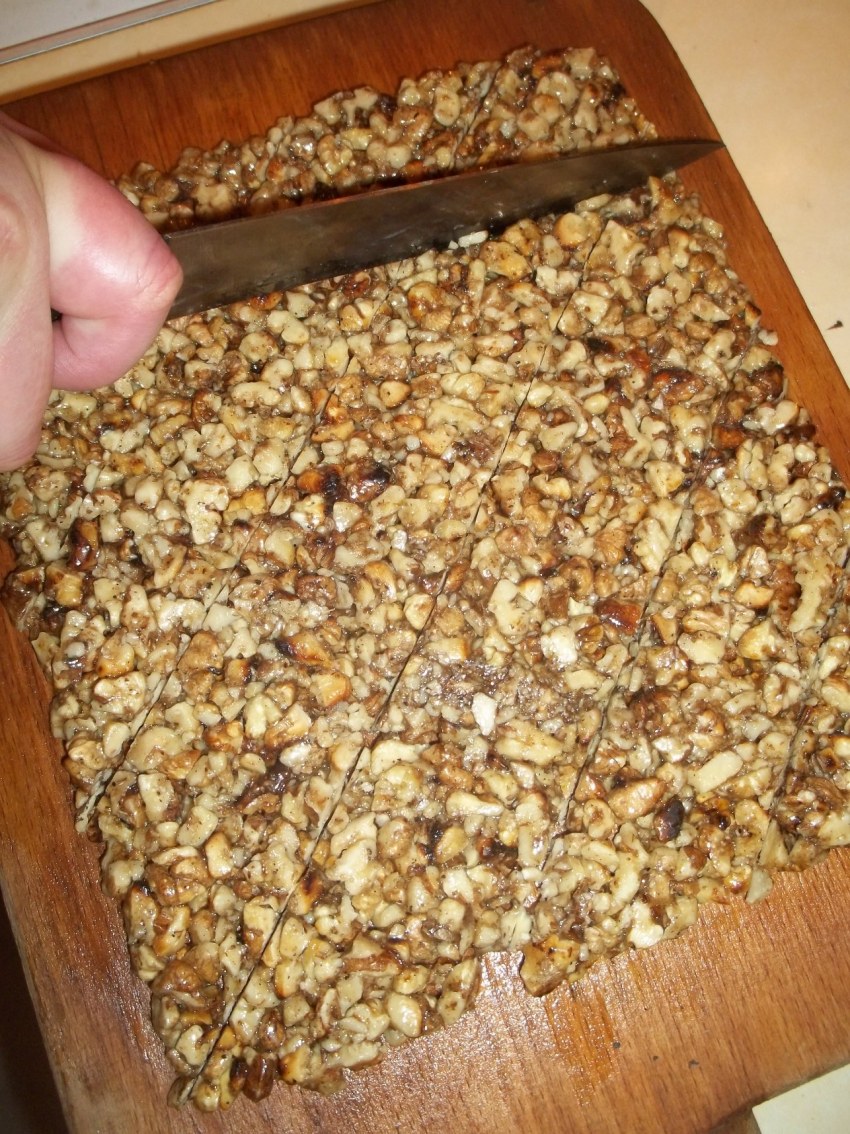 Козинаки с грецкими орехами