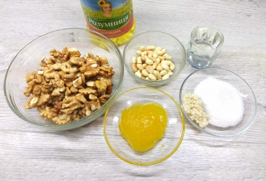 Козинаки с орехами