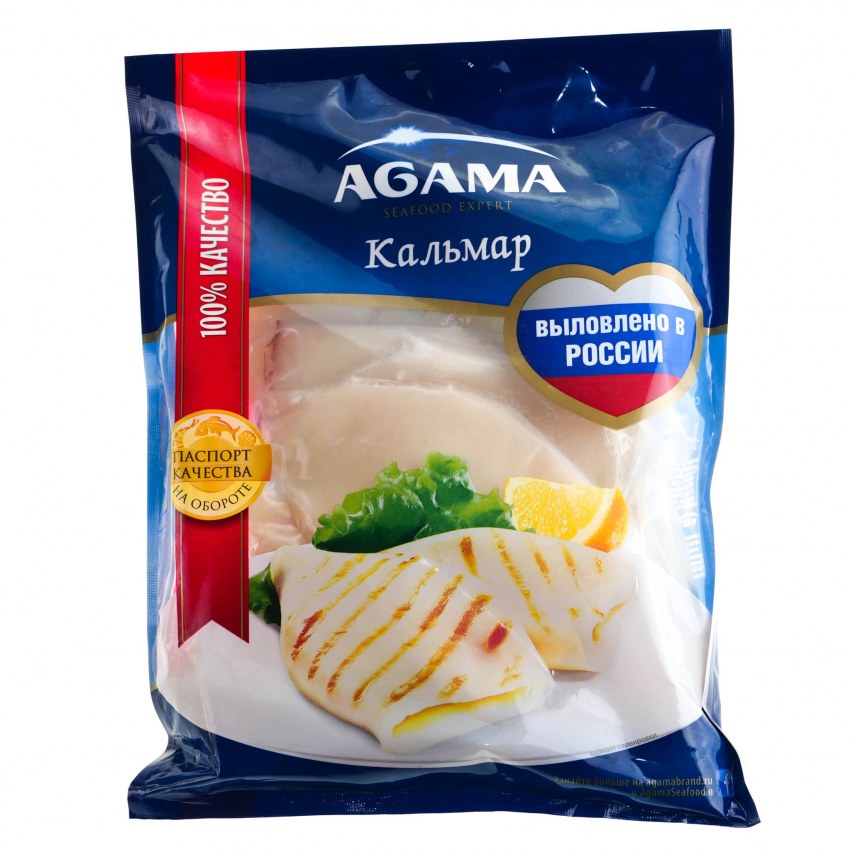 Приготовить филе кальмара