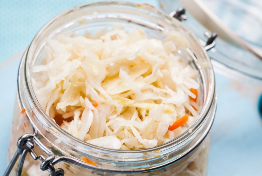 Капуста квашеная с сахаром и солью