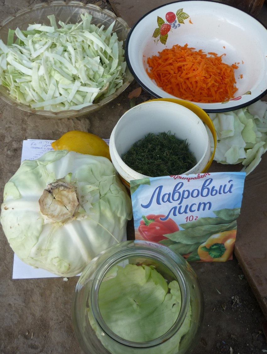 Квашеная капуста рассол