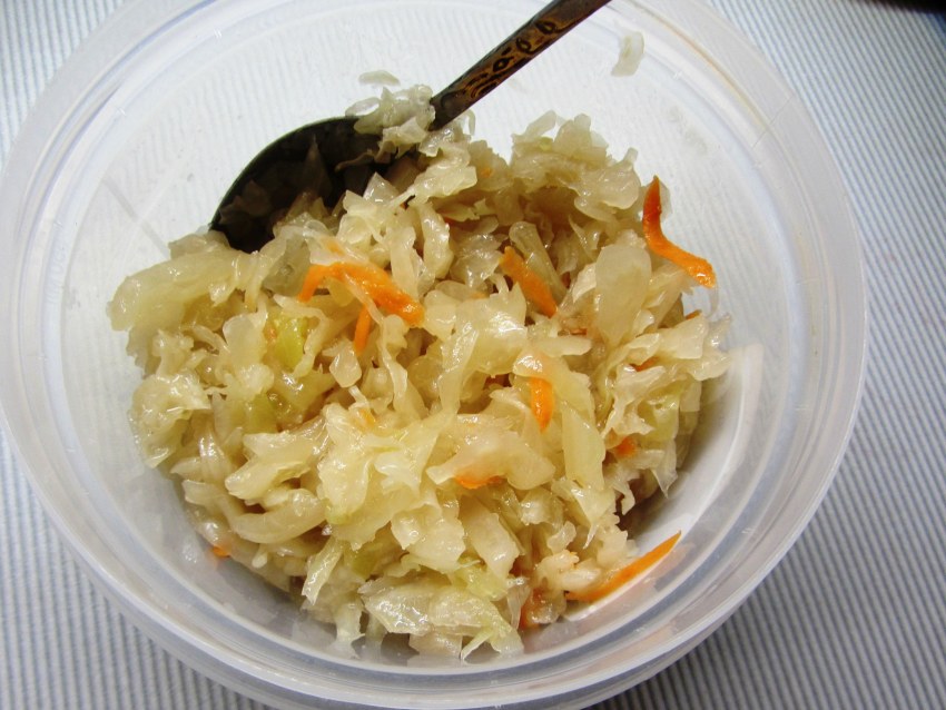 Капуста белокочанная квашеная