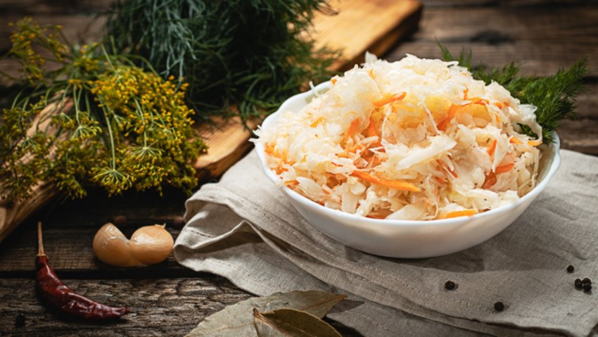 Капуста квашеная с тмином
