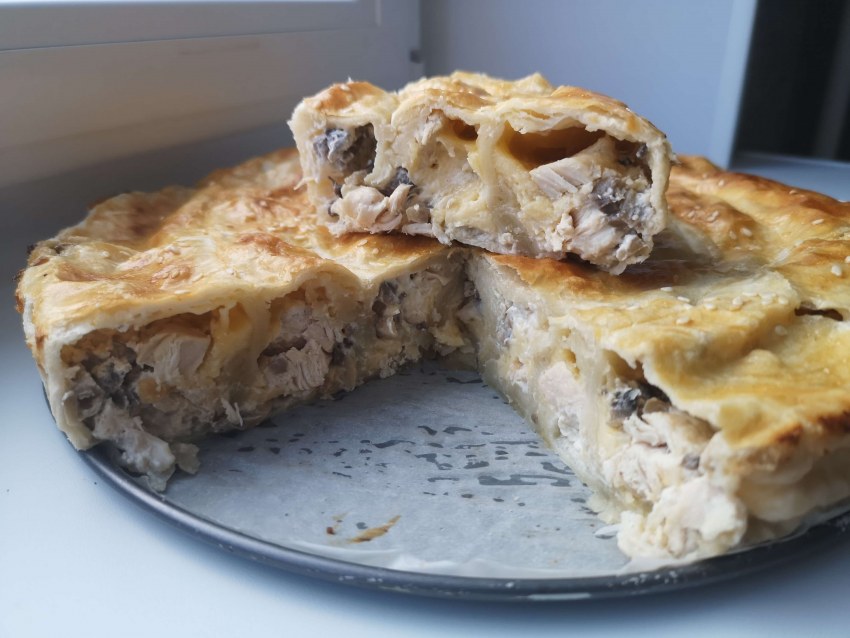Пирог из лаваша