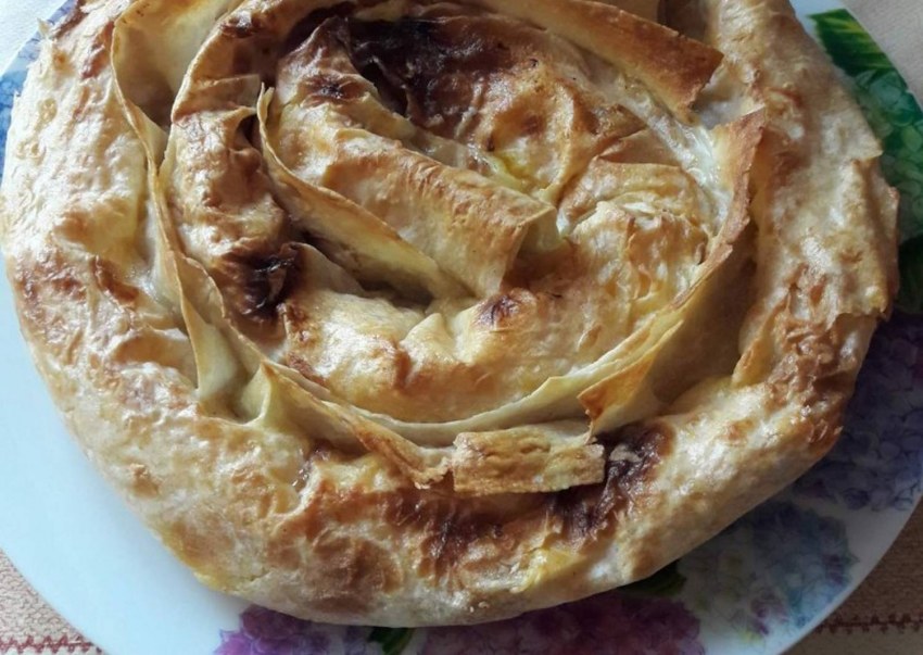 Куриный пирог из лаваша