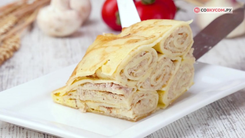 Яблочный пирог из лаваша улиткой