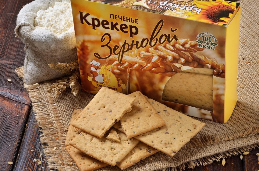 Цельнозерновые крекеры