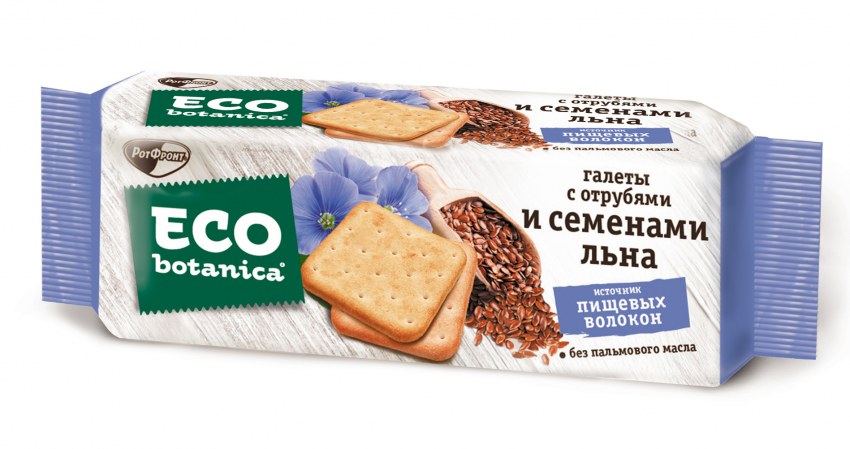 Галеты Eco-Botanica с гречневой мукой 160*20