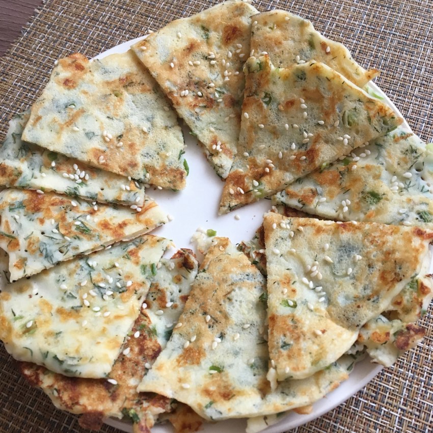 Рисовые лепешки с сыром