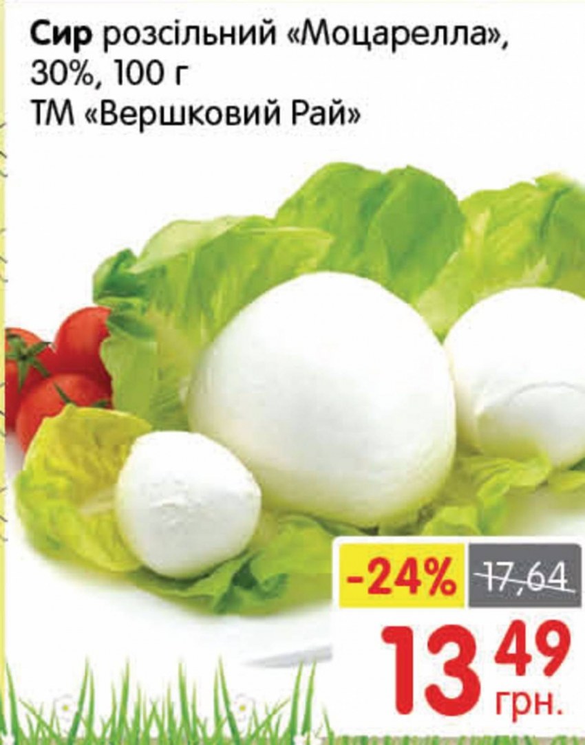 Сыр моцарелла Италия