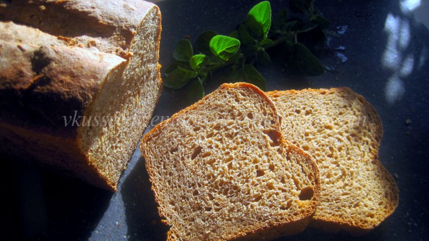 Кукурузный и цельнозерновой хлеб
