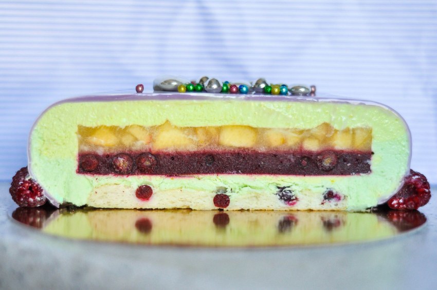 Муссовый десерт манго маракуйя
