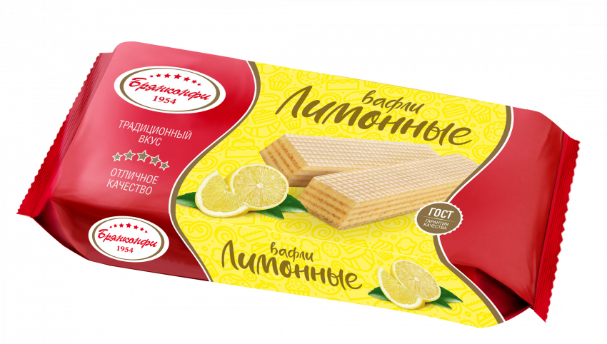 Цветные вафли