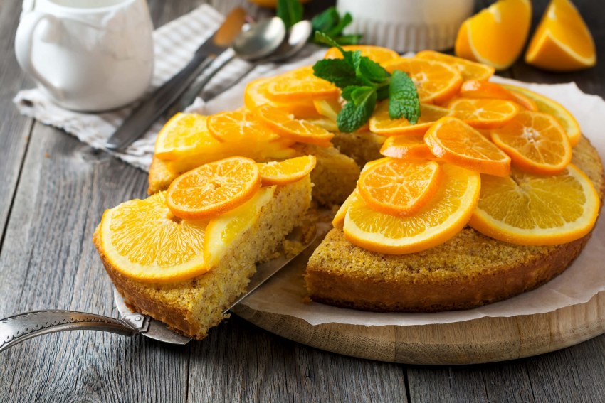 Вафли с апельсиновым вкусом