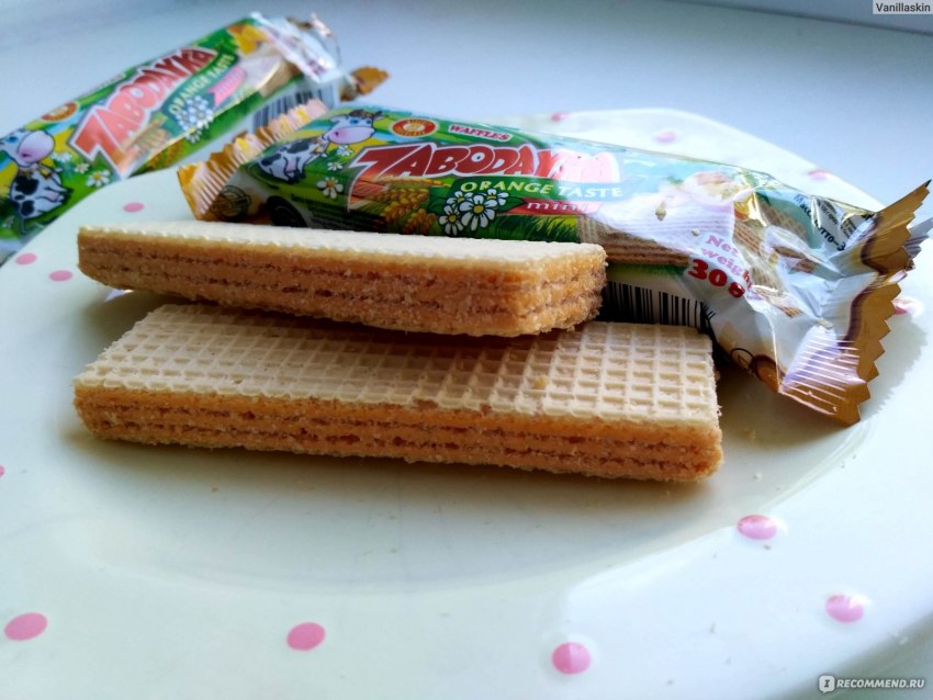 Вафли с медом