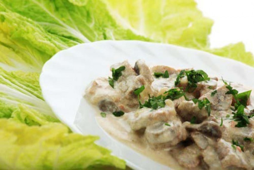 Курица с болгарским перцем