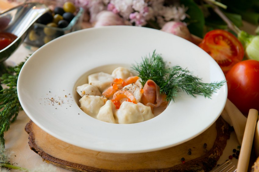 Пельмени рыбные