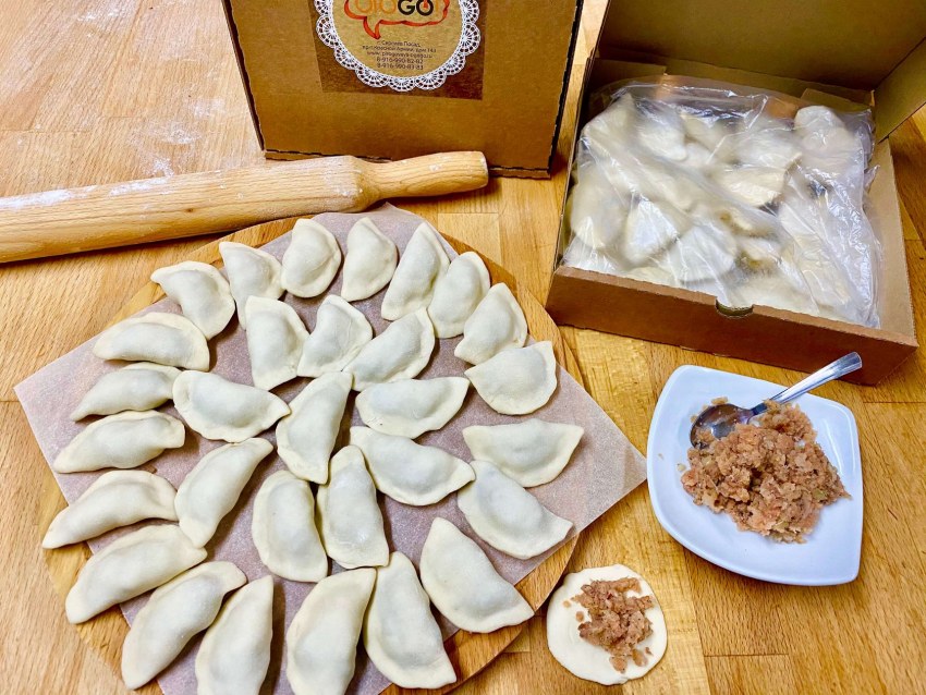 Пельмени рыбные
