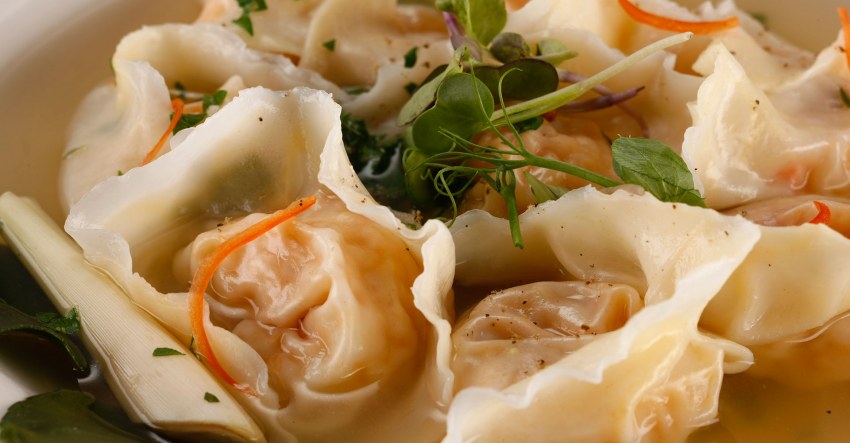 Равиоли с морепродуктами