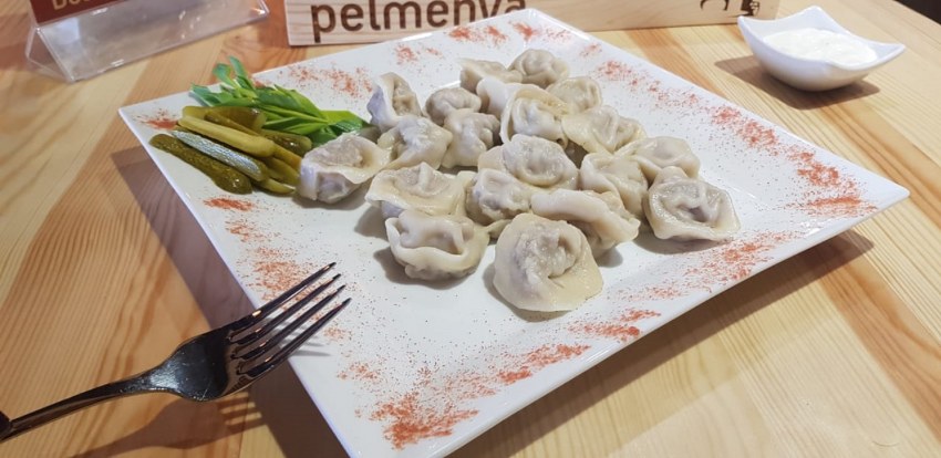 Пельмени из горбуши