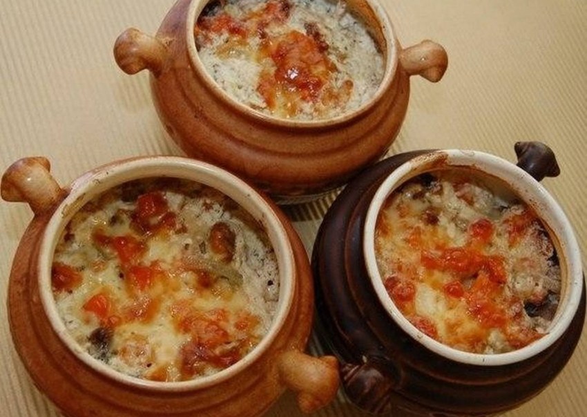 Запекаем в горшочках