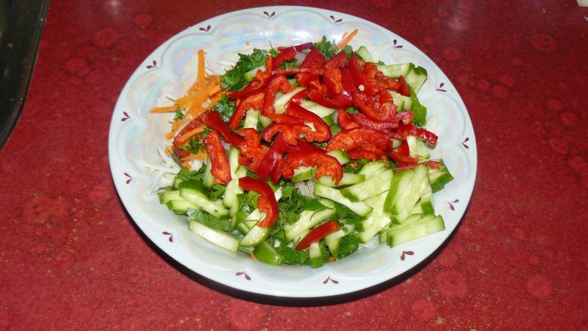 Белый корень в салат