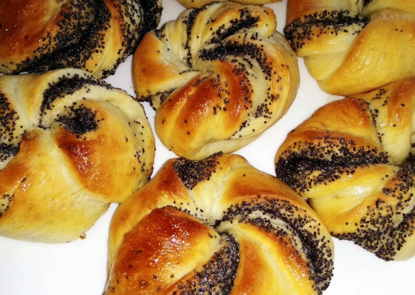 Итальянские булочки с маком