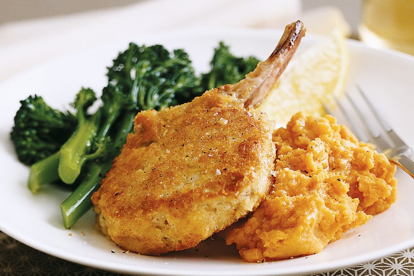 Cutlets with Mashed Potatoes