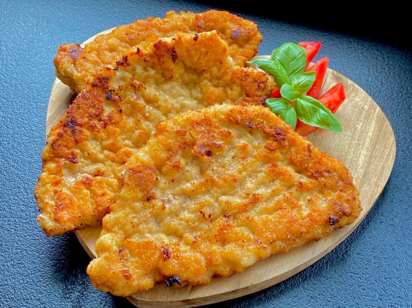 Свиная отбивная в кляре