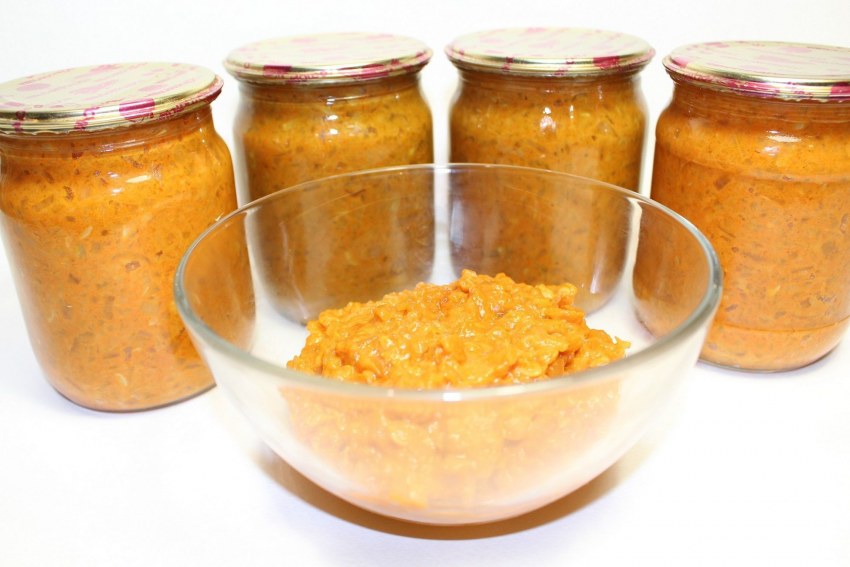 Сыроедческая кабачковая икра
