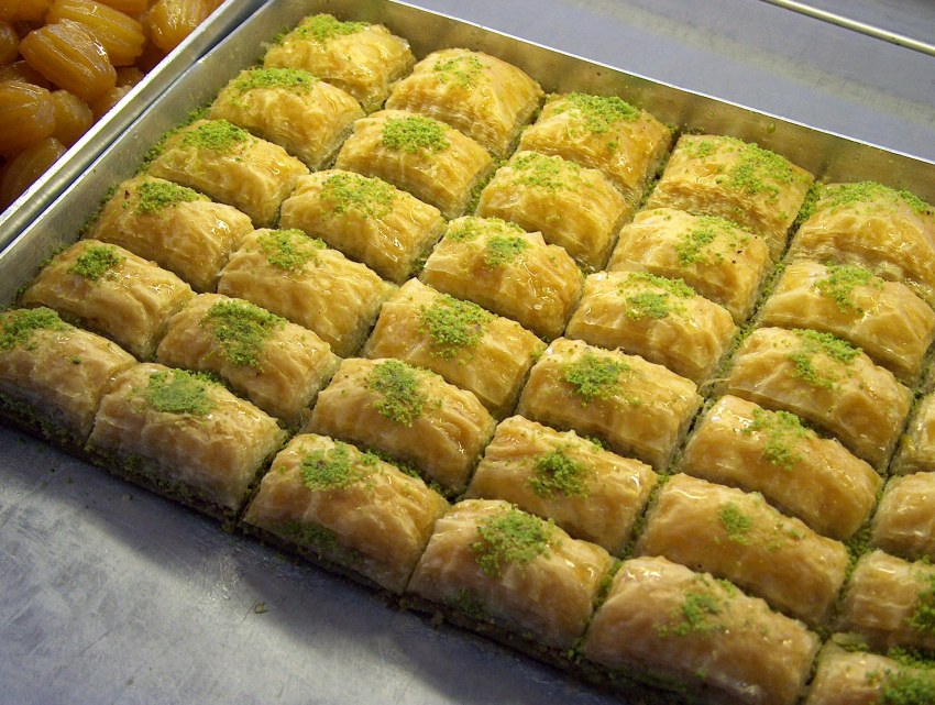 Турецкая кухня баклава (пахлава)