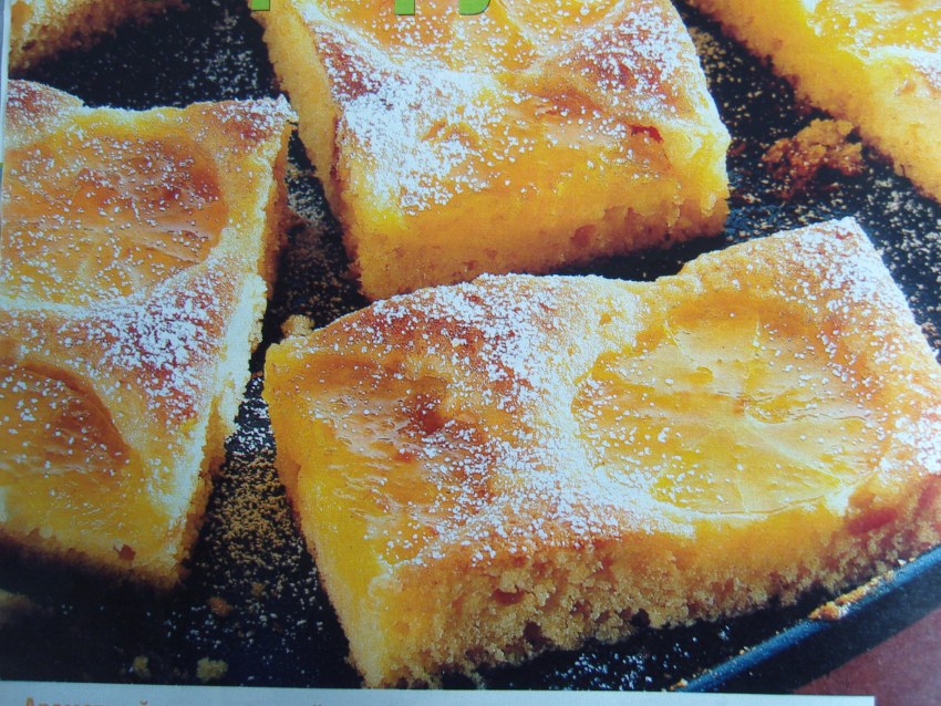 Пирог со свежими апельсинами