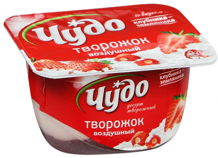 Йогурт чудо воздушный творожок