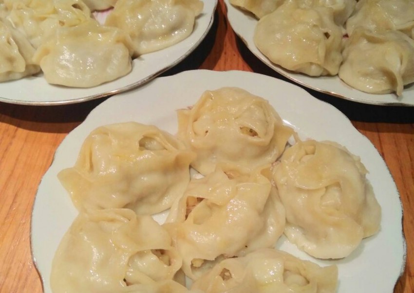 Манты 4 шт