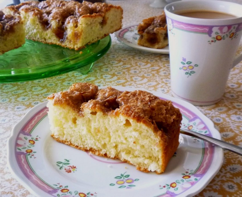 Сахарный пирог со сливками