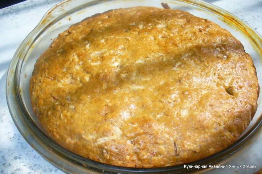 Сахарный пирог "tarte au sucre"